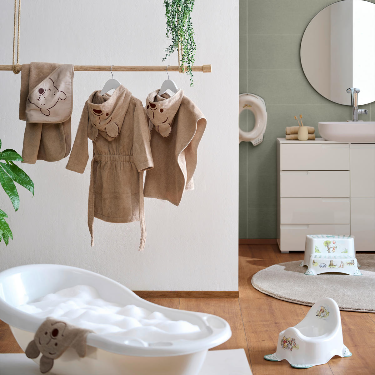 TÖPFCHEN WINNIE POOH  - Weiss, Basics, Kunststoff (38/27/23,5cm) - Disney