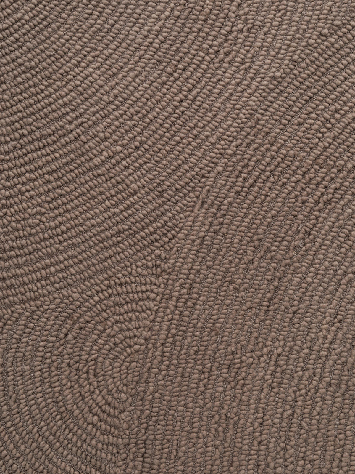 WOLLTEPPICH 200 cm Eleni Taupe  - Taupe, Basics, Textil (200cm)