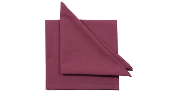 SERVIETTE  45/45 cm   - Rosa, Basics, Textil (45/45cm) - Novel