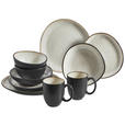 KOMBISERVICE Creme SØREN IVORY 10-teilig 2 Personen - Creme, Trend, Keramik - Novel
