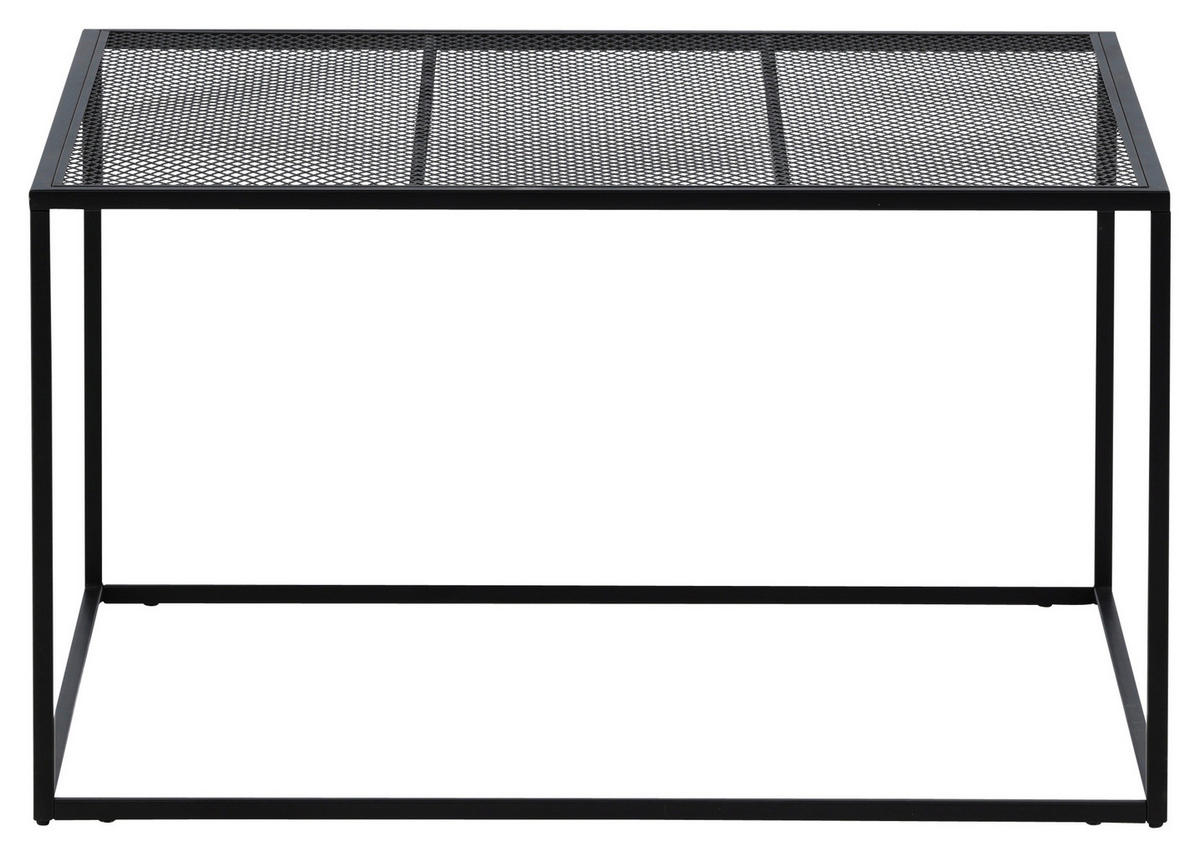 SOFFBORD i metall 80/80/45 cm  - svart, Design, metall (80/80/45cm) - Livetastic