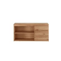 SIDEBOARD 140/65/39 cm  - Eichefarben, KONVENTIONELL, Holz (140/65/39cm) - Linea Natura