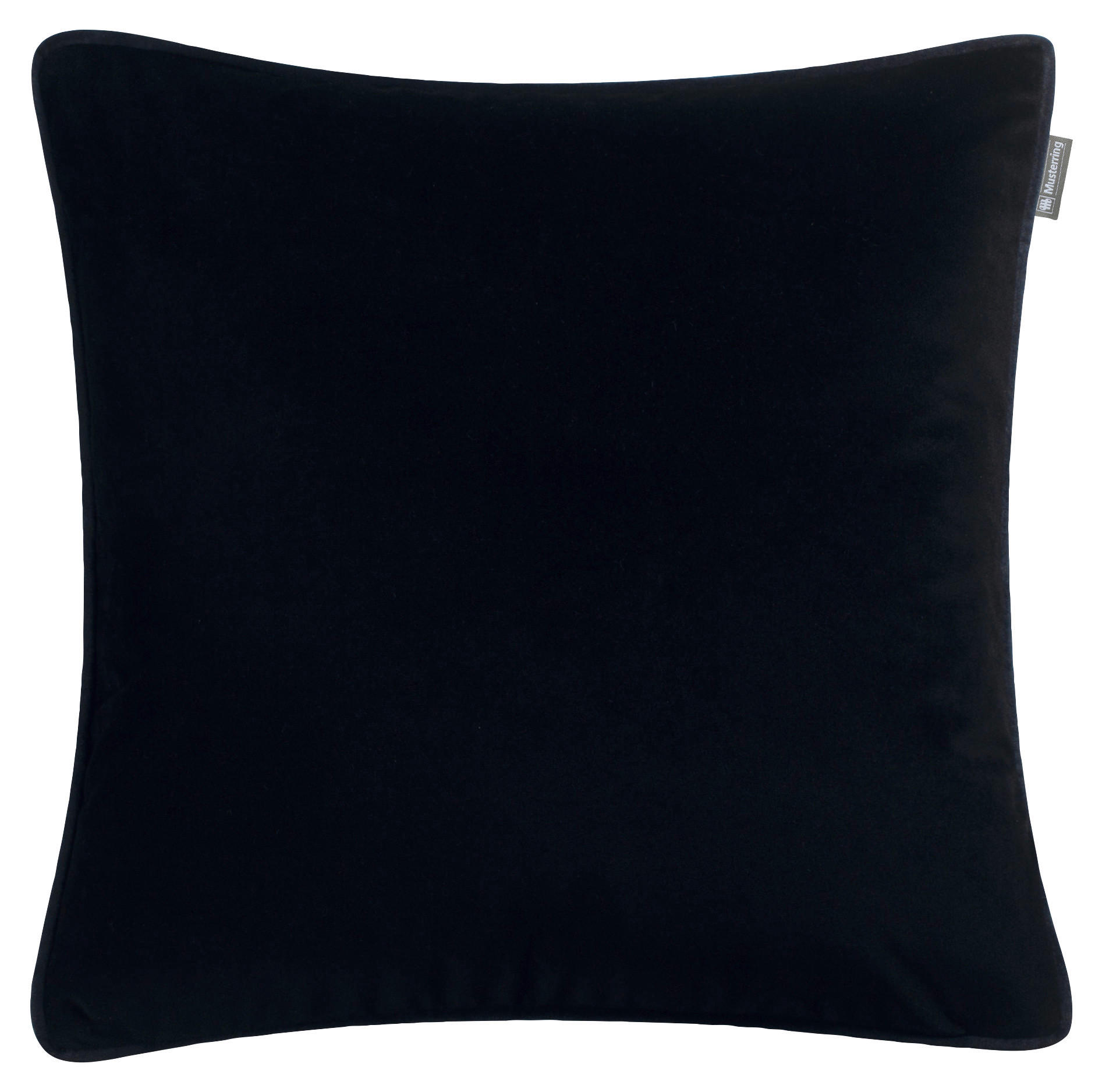 Musterring Kissenbezug Corner Schwarz 45x45 cm
