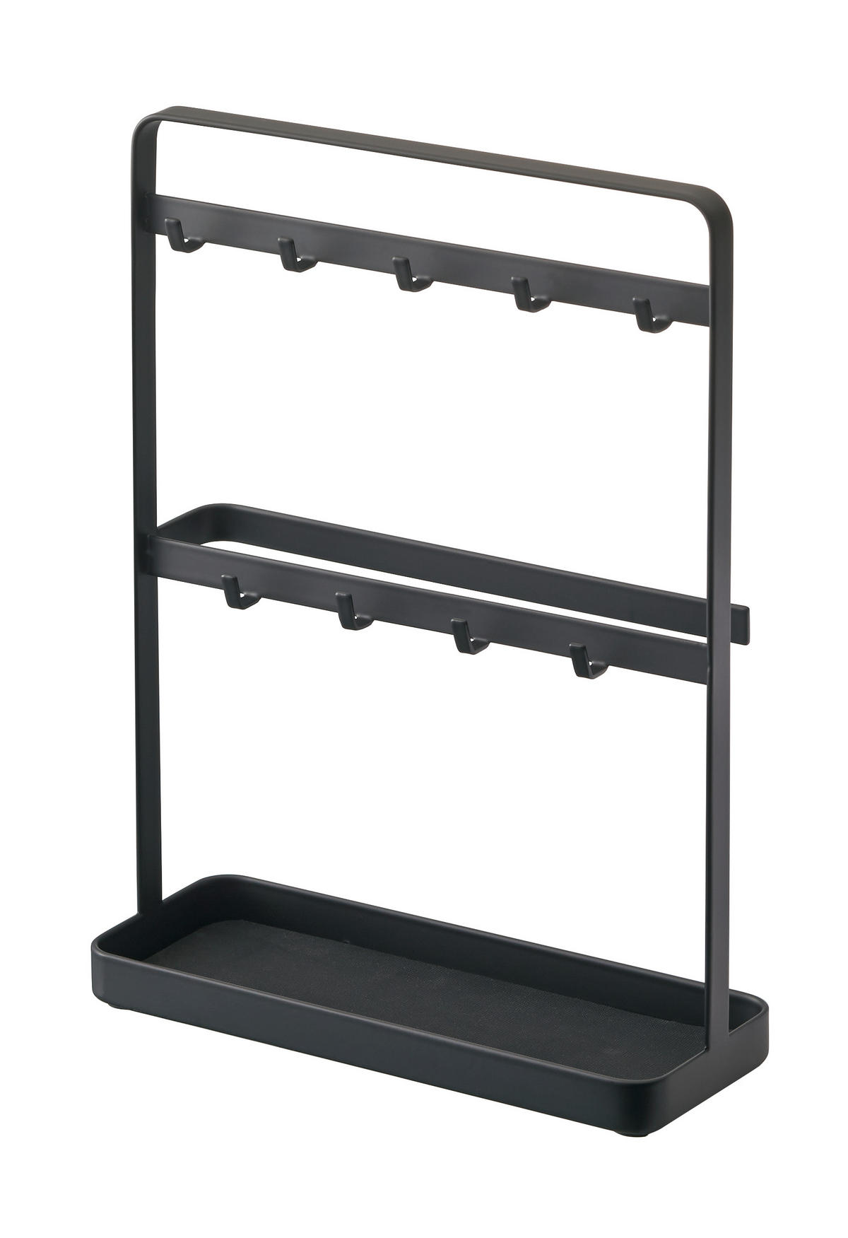 SCHLÜSSELHALTER - Schwarz, Basics, Metall (20/7,5/26,5cm)