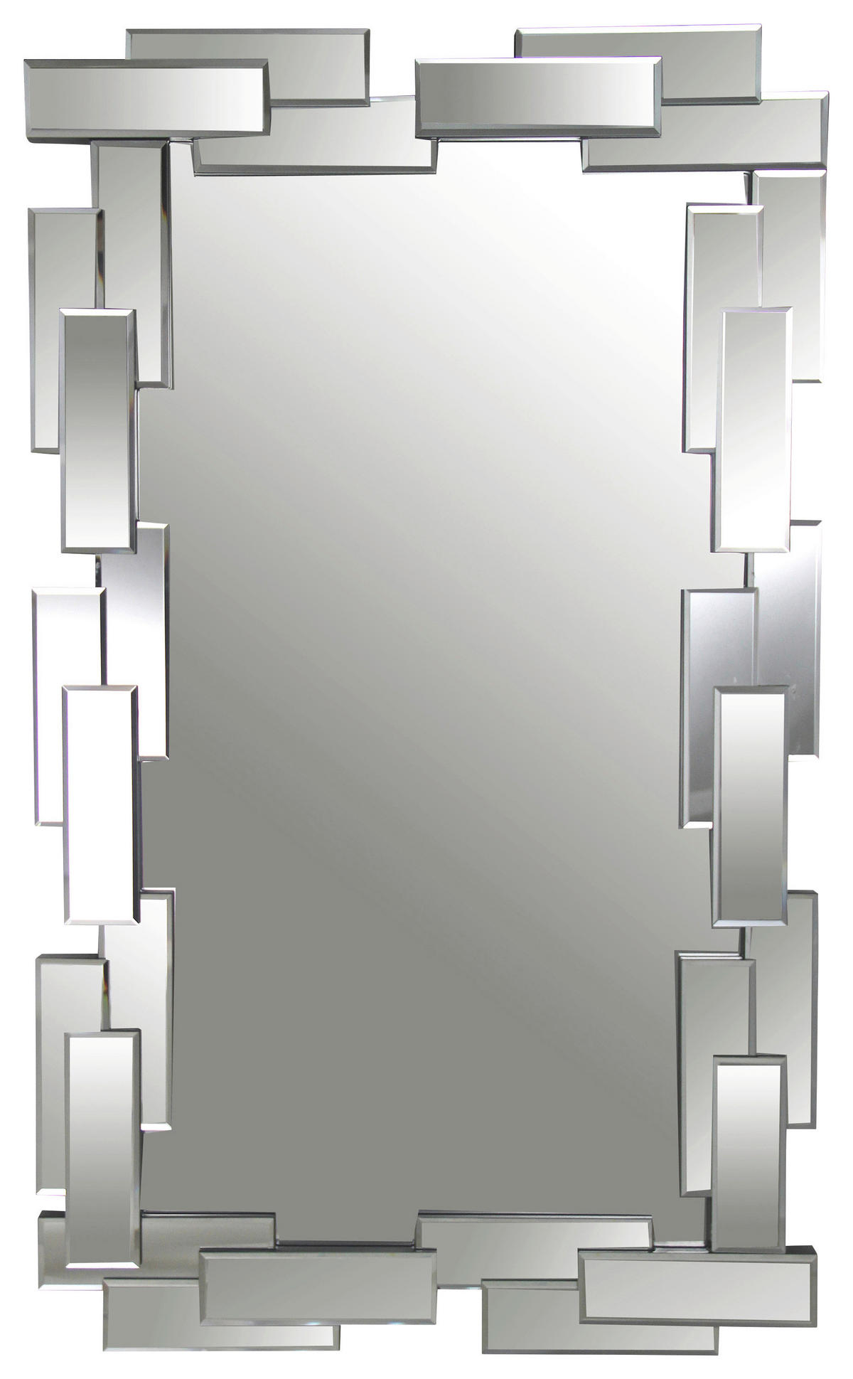 OGLEDALO      - Dizajnerski, staklo/pločasti materijal (71/119cm) - Xora