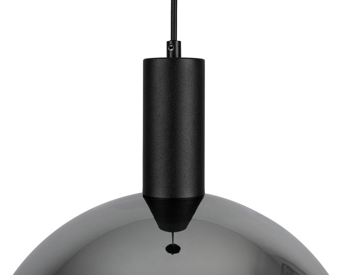 LUSTER  35/150 cm      - boja hroma/crna, Konvencionalno, staklo/metal (35/150cm) - Dieter Knoll