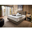 BOXSPRINGBETT 160/200 cm  in Braun  - Braun, KONVENTIONELL, Holz/Textil (160/200cm) - Dieter Knoll