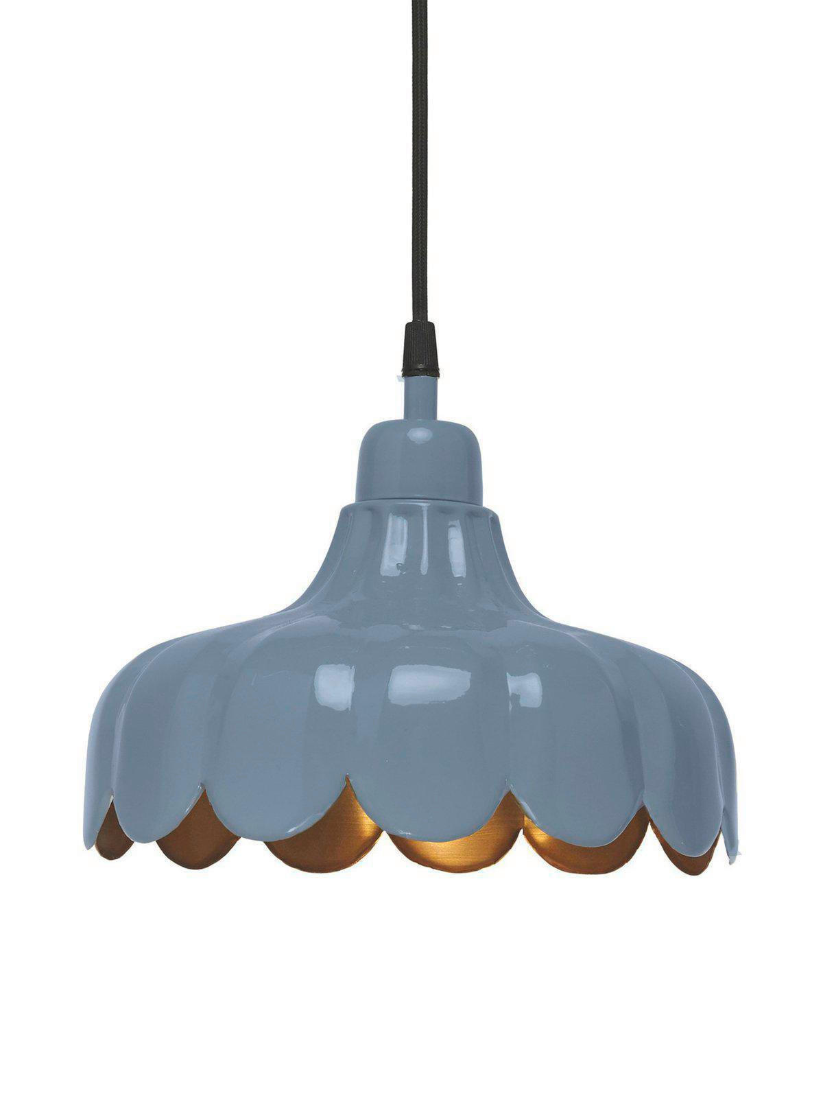 HÄNGELEUCHTE PR Home Wells 24/21 cm   - Graublau, LIFESTYLE, Metall (24/21cm)