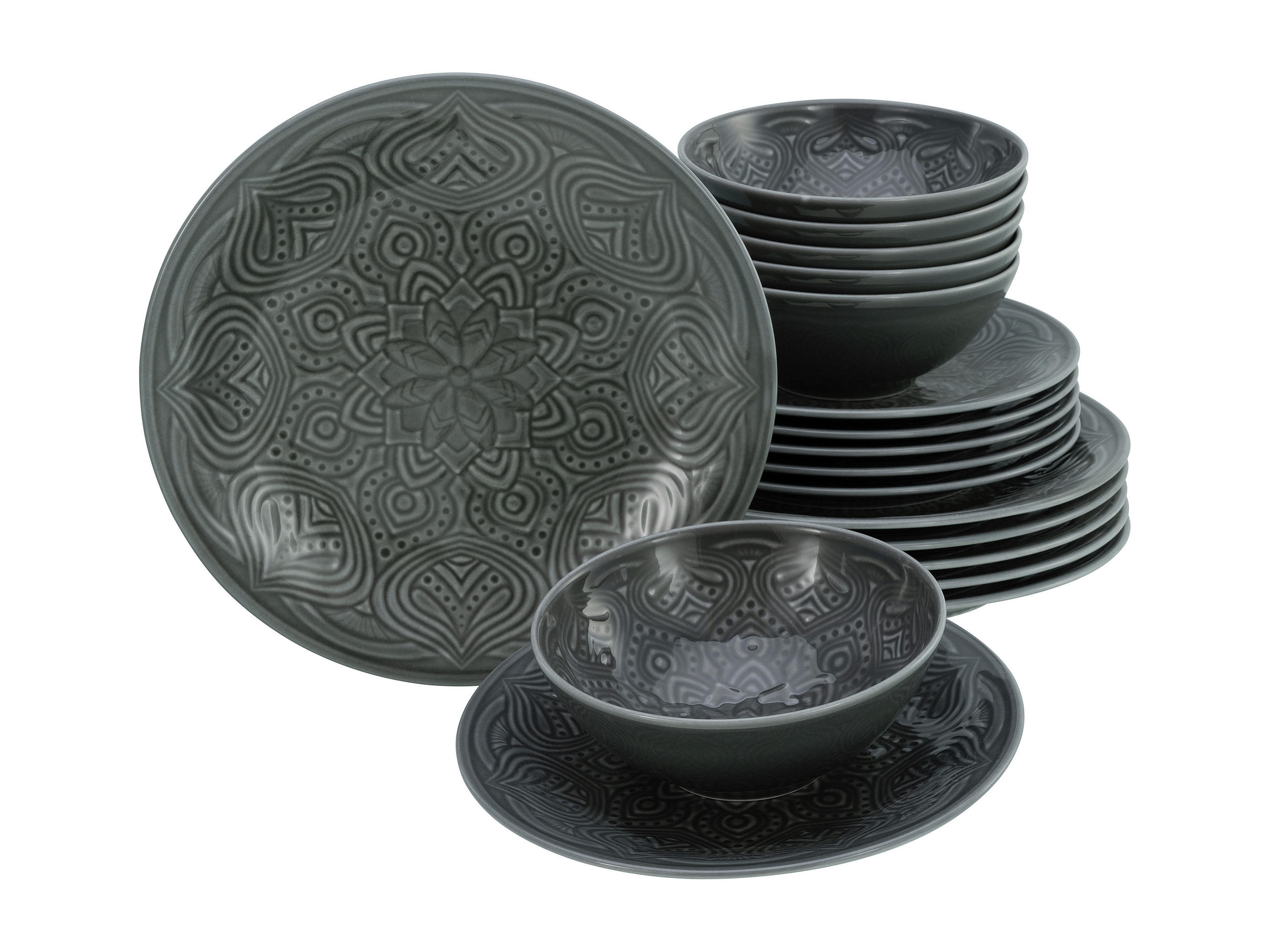 Creatable Tafelservice Grau