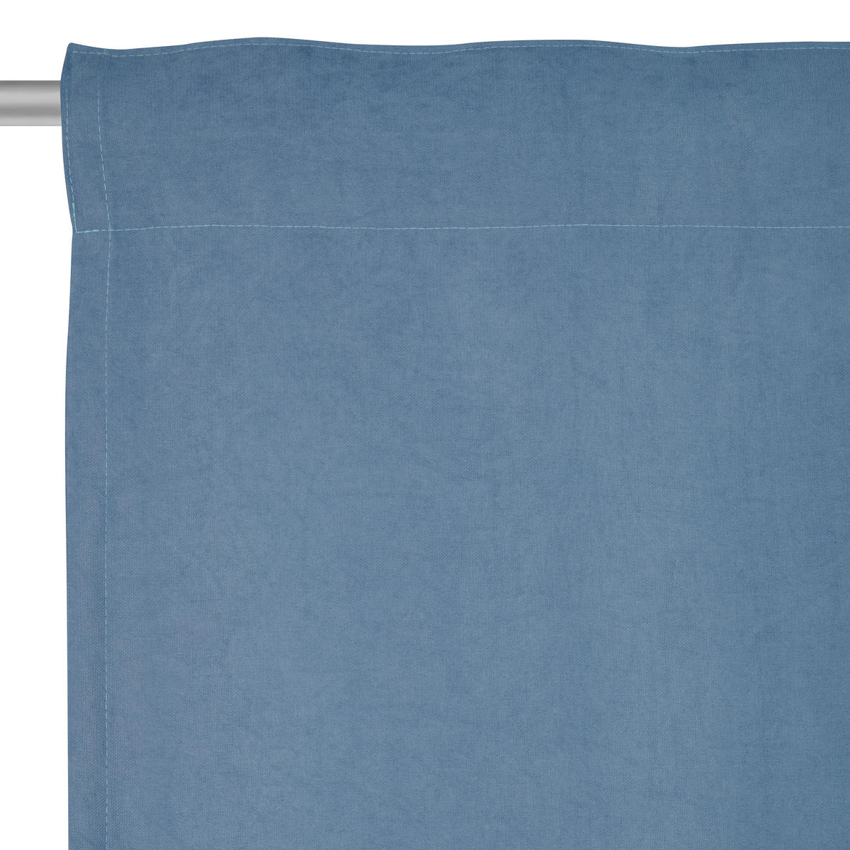 FERTIGVORHANG blickdicht  - Blau, Basics, Textil (135/245cm) - Esposa