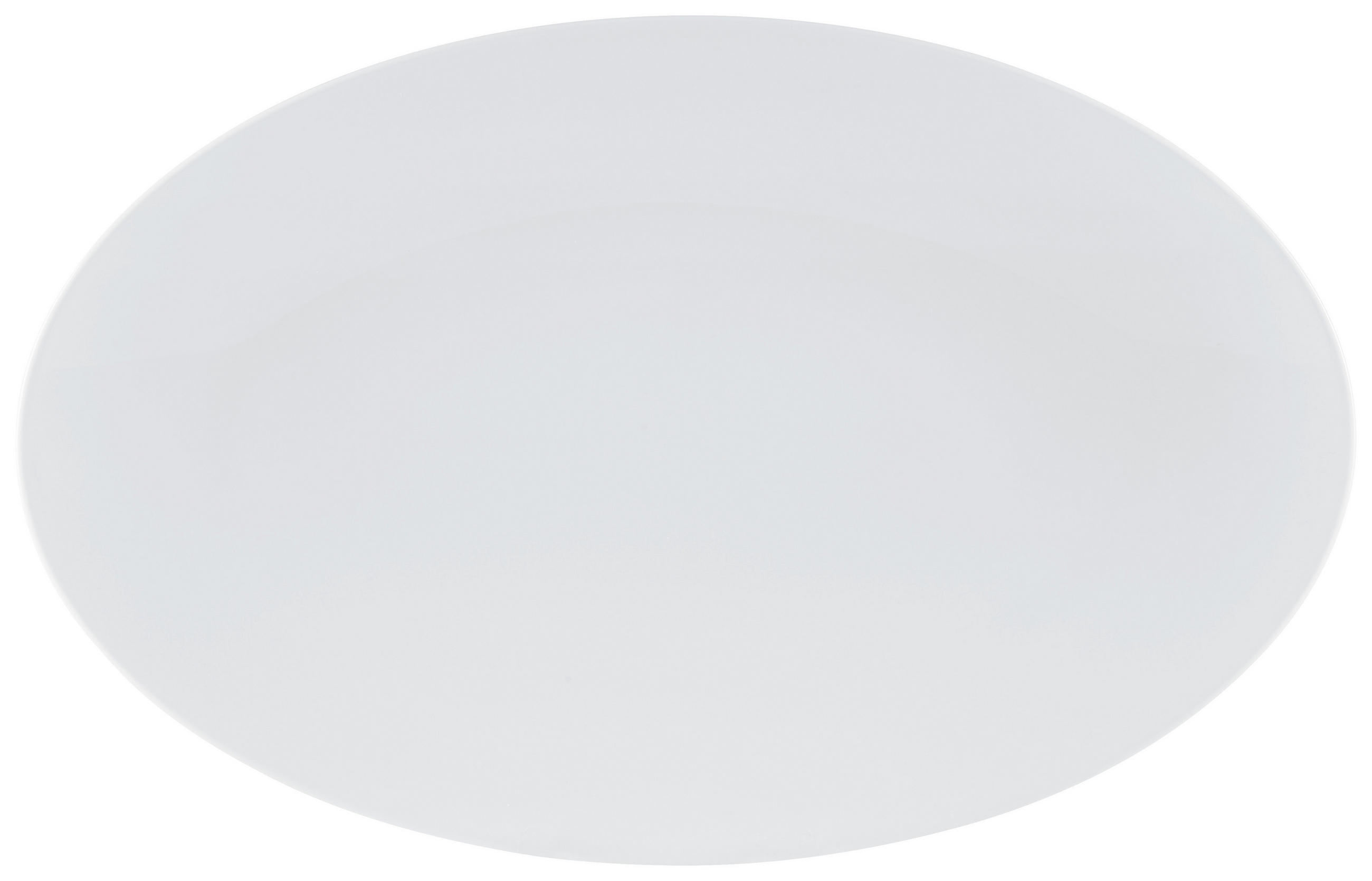 SERVÍROVACÍ PODNOS, keramika, 40/26 cm - bílá, Design, keramika (40/26cm) - Seltmann Weiden