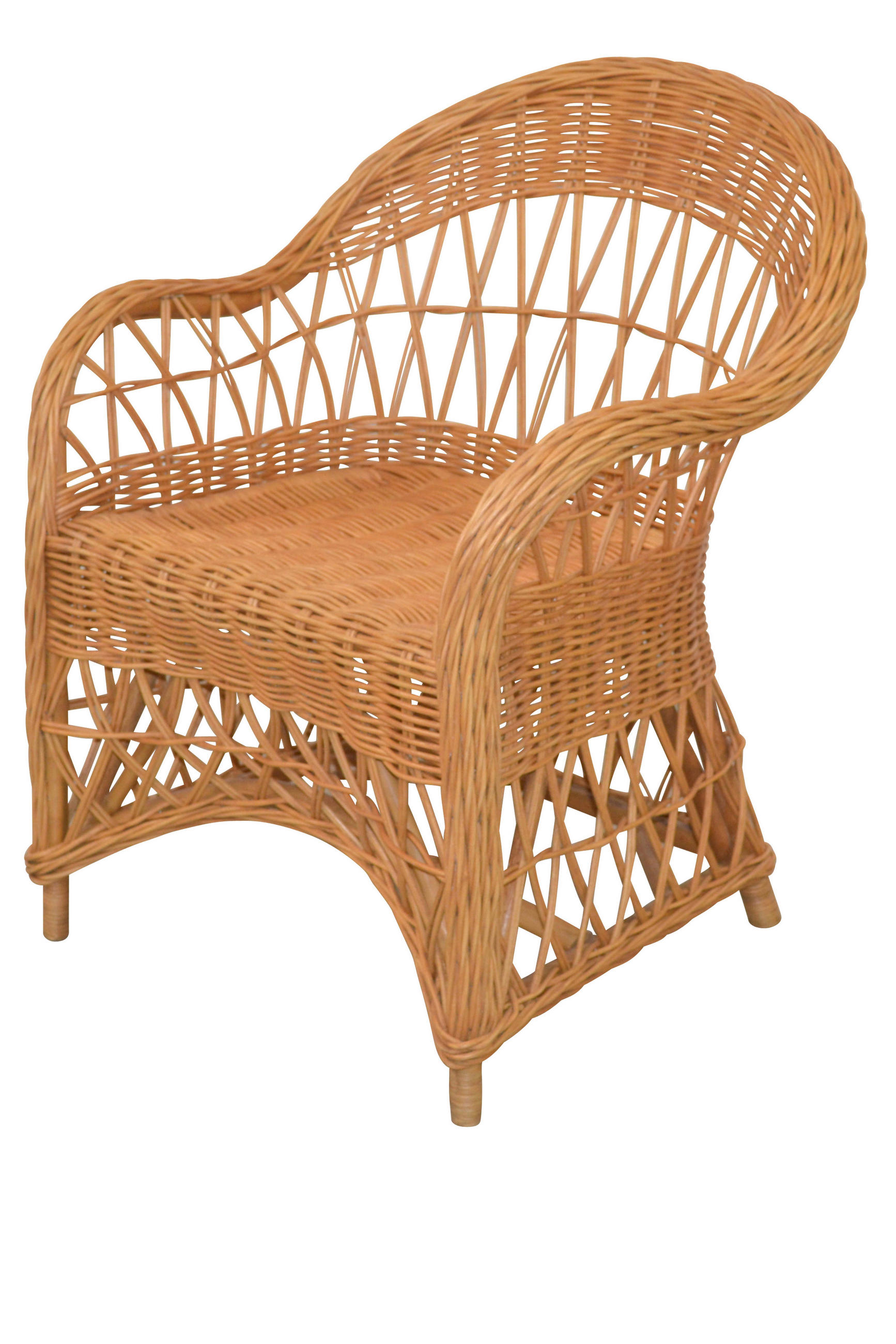SESSEL Honig    - Honig, Natur, Holz (65/85/65cm) - MID.YOU