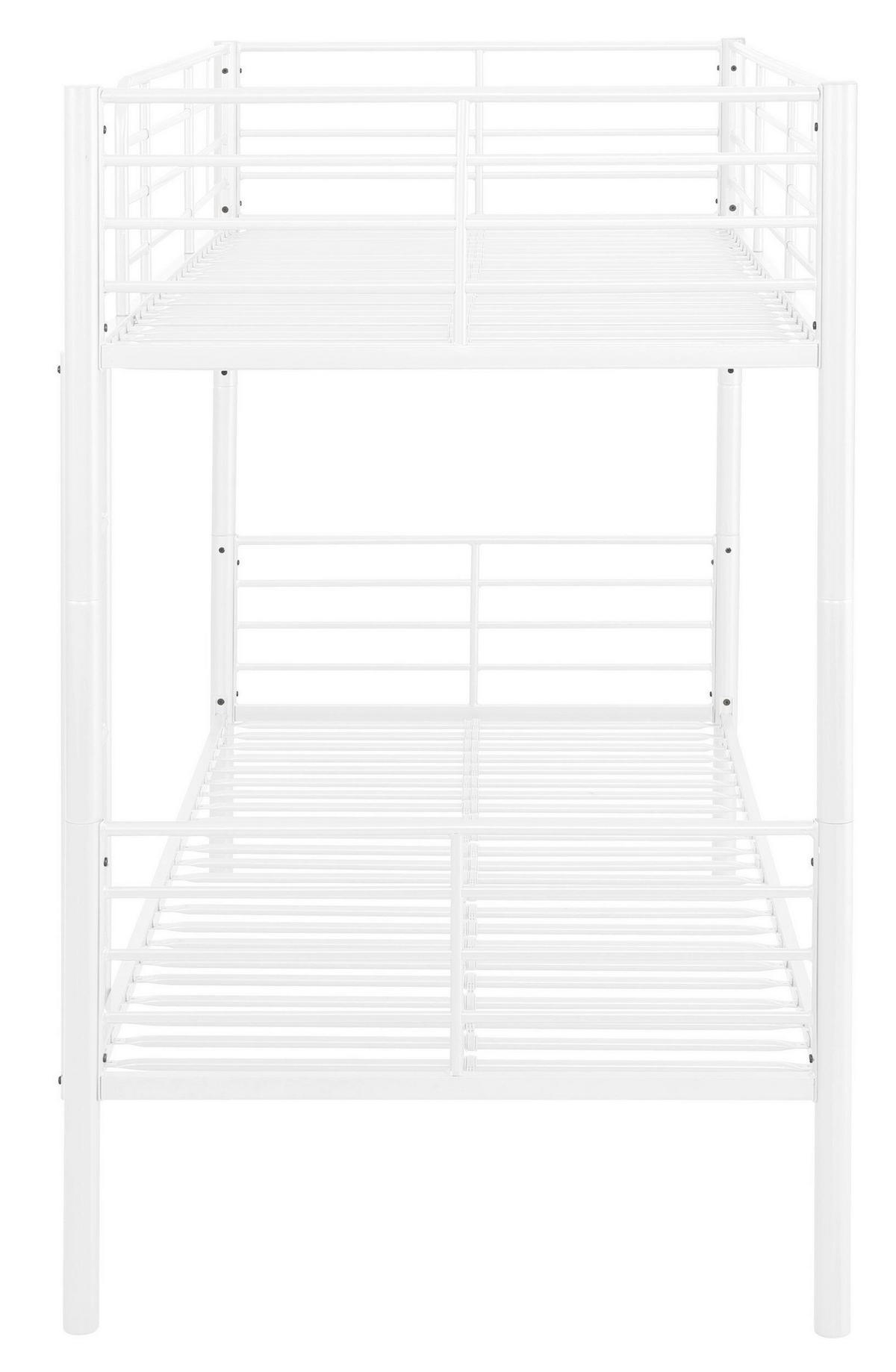 HOCHBETT  - Weiß, Design, Metall (208/160/97cm) - MID.YOU