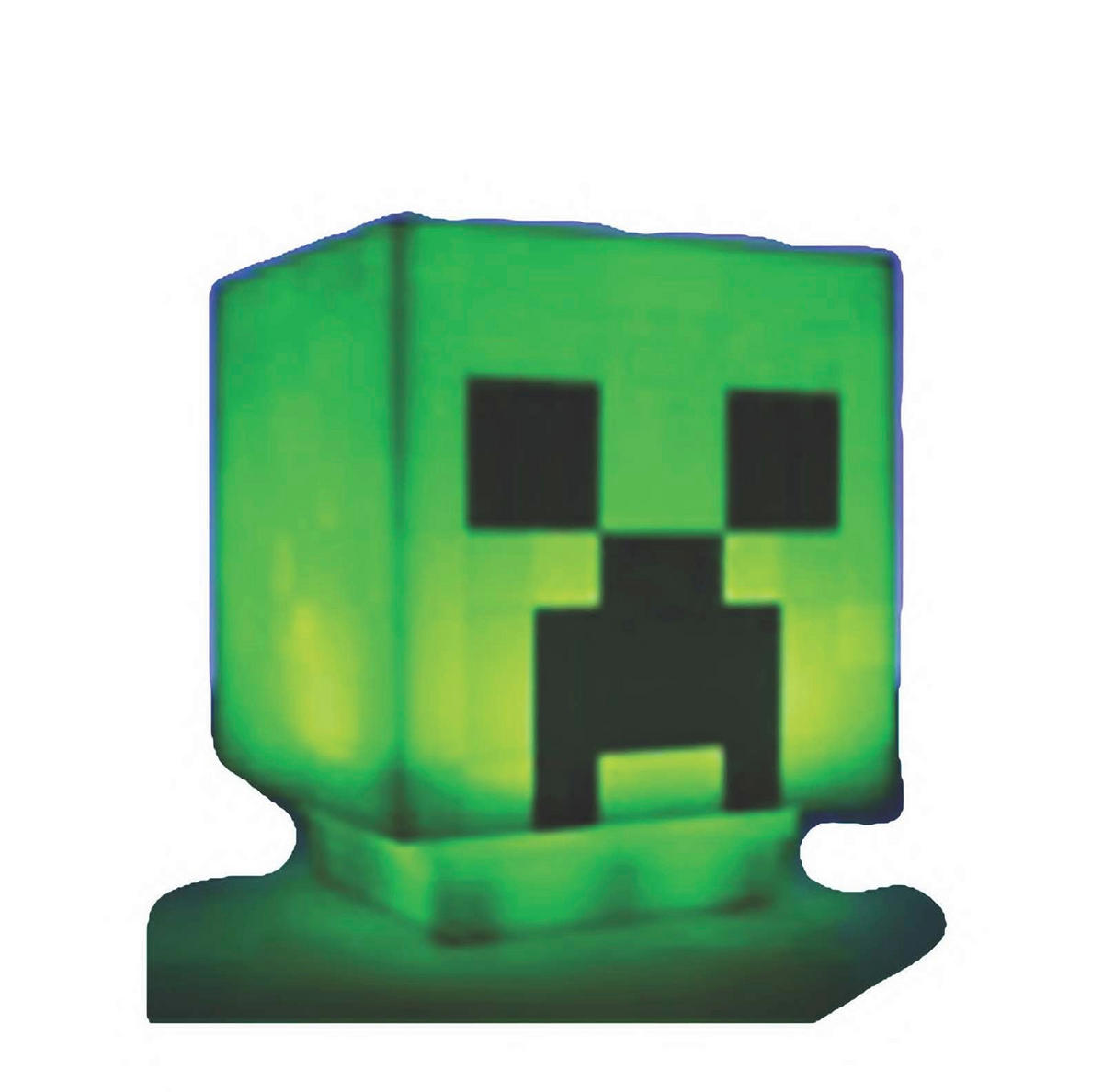 LED-DEKOLEUCHTE - Hellgrün/Grün, Trend, Kunststoff (9/11/9cm) - Minecraft