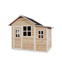 SPIELHAUS  - Naturfarben, KONVENTIONELL, Holz (188/149/159cm) - EXIT Toys