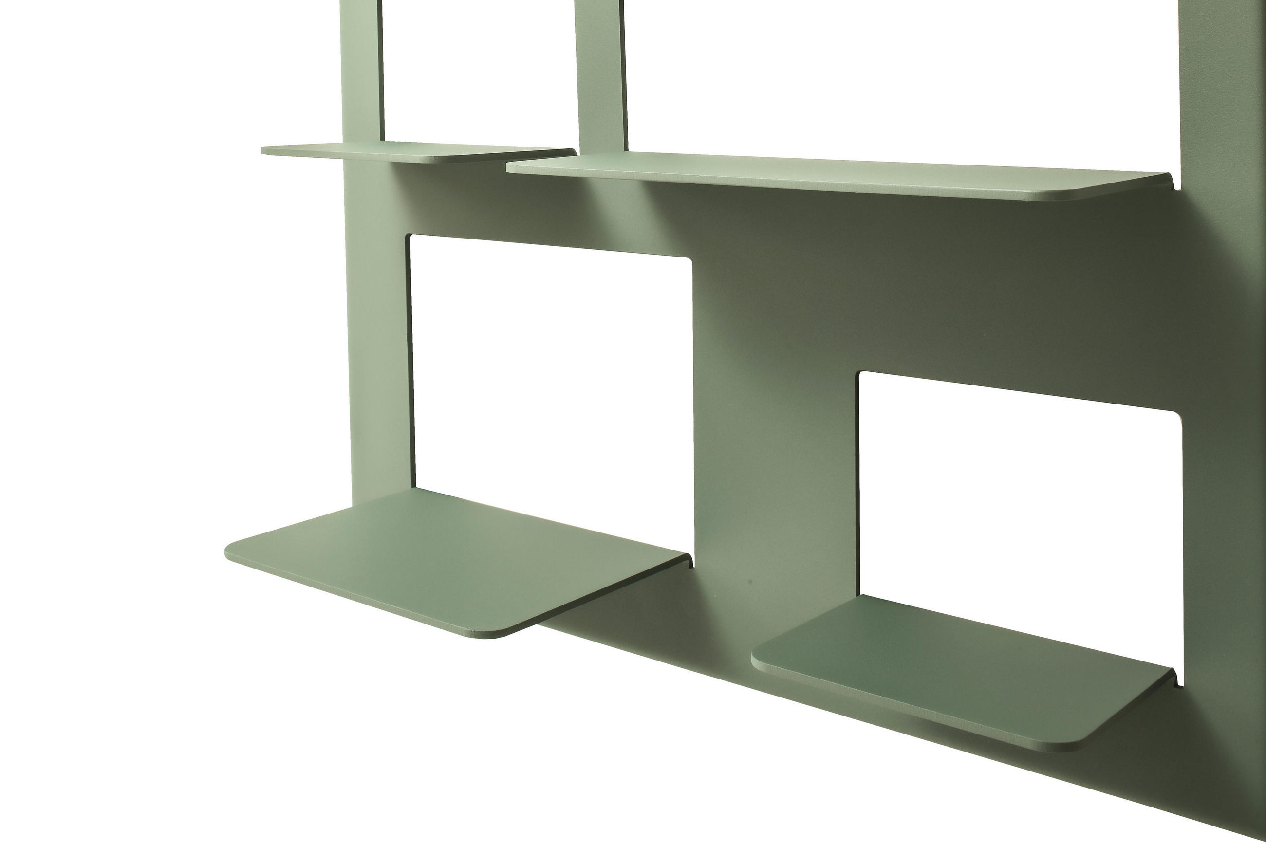 WANDREGAL Mintgrün  - Mintgrün, Design, Metall (72/55/26,5cm)