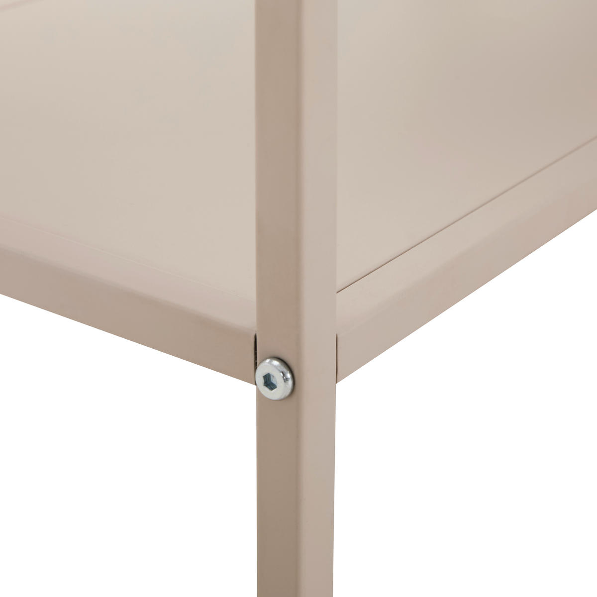REGAL Hellbraun  - Hellbraun, Basics, Metall (76/116/30cm) - Xora