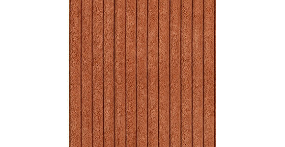 ECKSOFA Kupferfarben Cord  - Eichefarben/Kupferfarben, LIFESTYLE, Holz/Textil (250/250cm) - Landscape