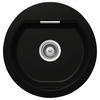 SPÜLE MONR100ANGT  - Schwarz, Basics, Stein (48,5/30,4/50cm) - Schock