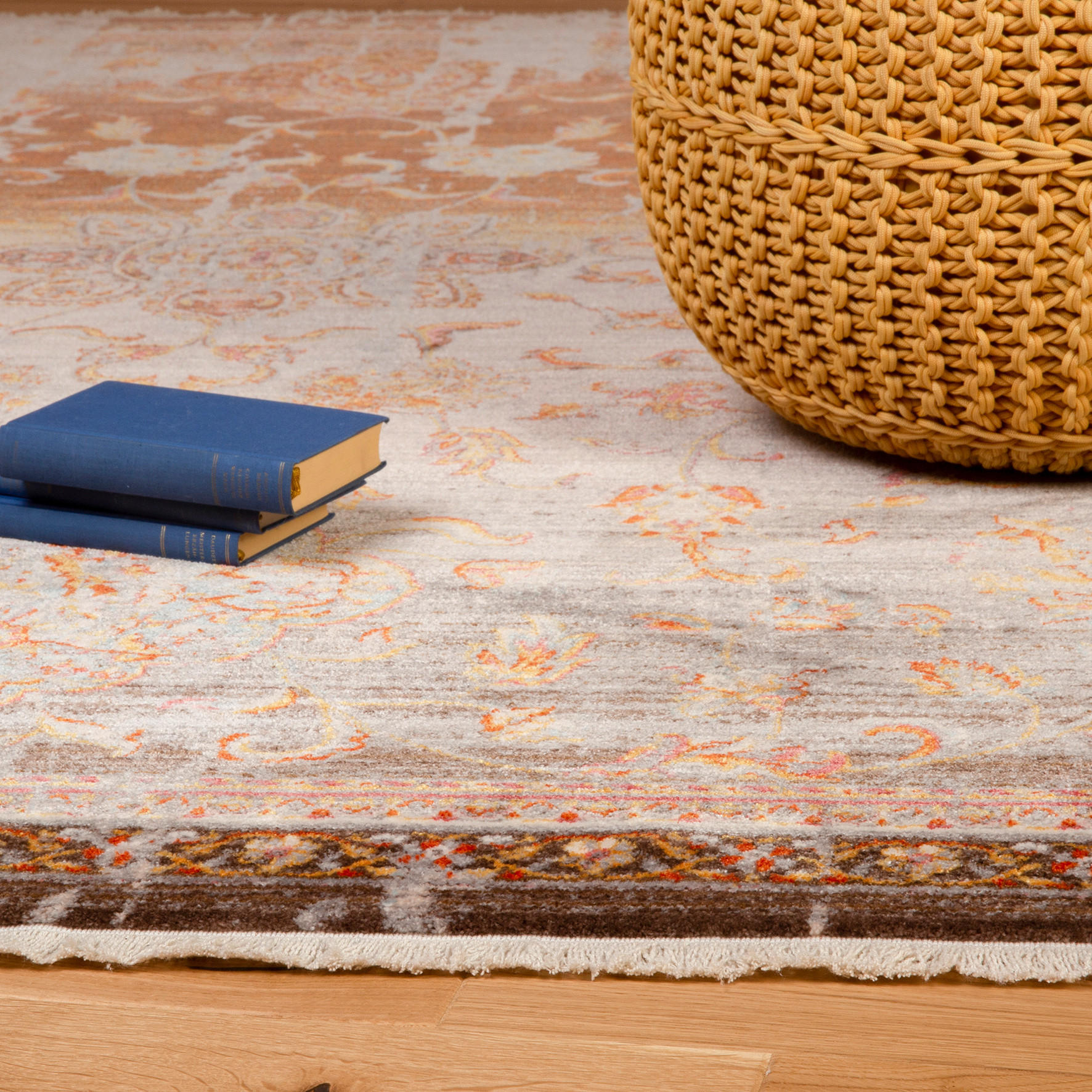 COVOR ȚESUT My Laos  - teracotă, Design, textil (160/230cm) - Novel
