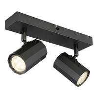 REFLEKTOR JAMES  - siva, Osnovno, metal (26/6/14,5cm)