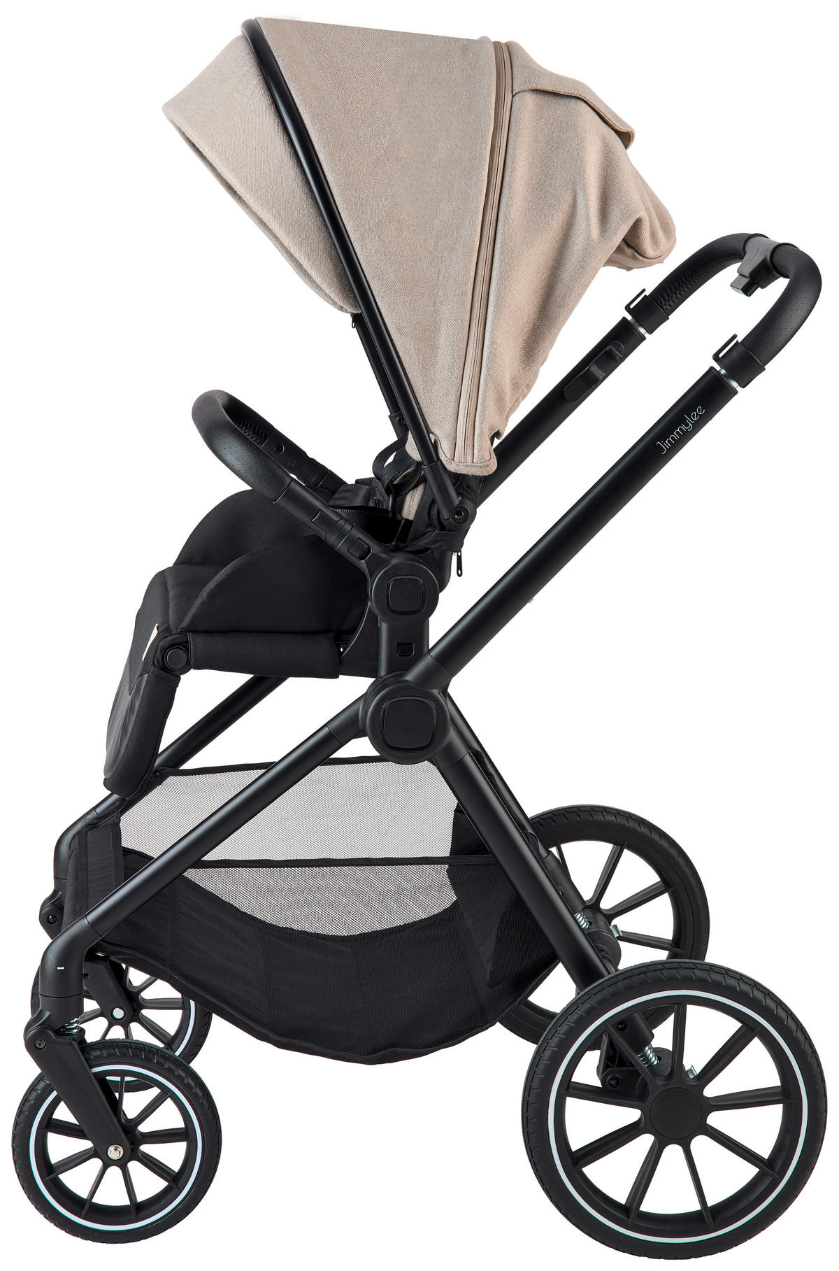 BARNVAGNSSET  - beige/svart, Trend, metall/textil (73/61/110cm) - Jimmylee