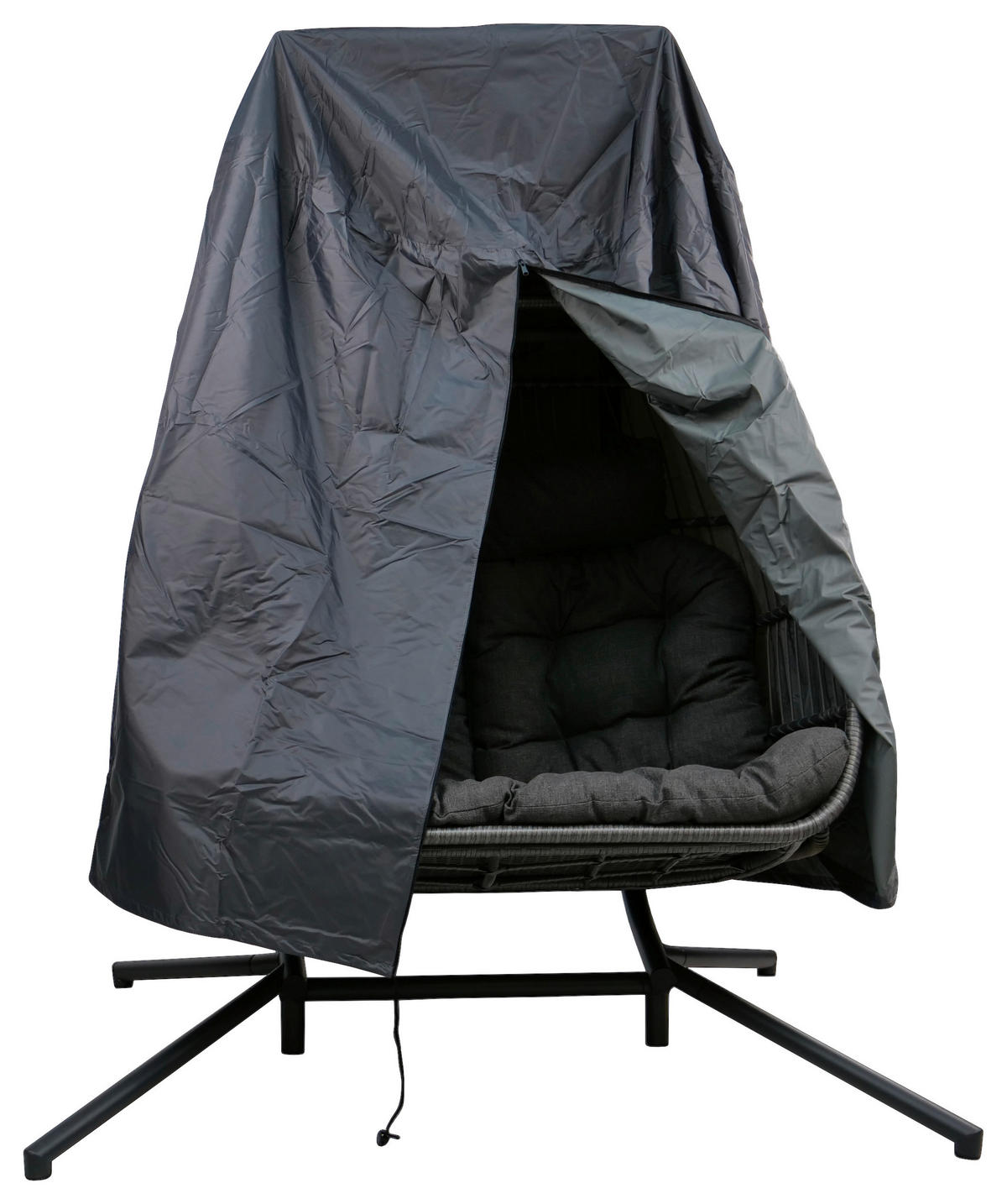 SCHUTZHÜLLE Anthrazit   - Anthrazit, KONVENTIONELL, Textil (132/140cm)