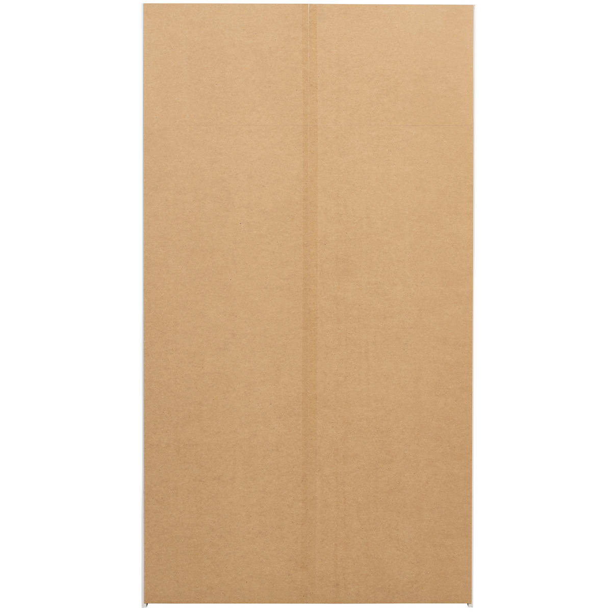 DREHTÜRENSCHRANK 110/210/55 cm,  in Weiß, 2-türig  - Weiß, Basics, Holz (110/210/55cm) - MID.YOU