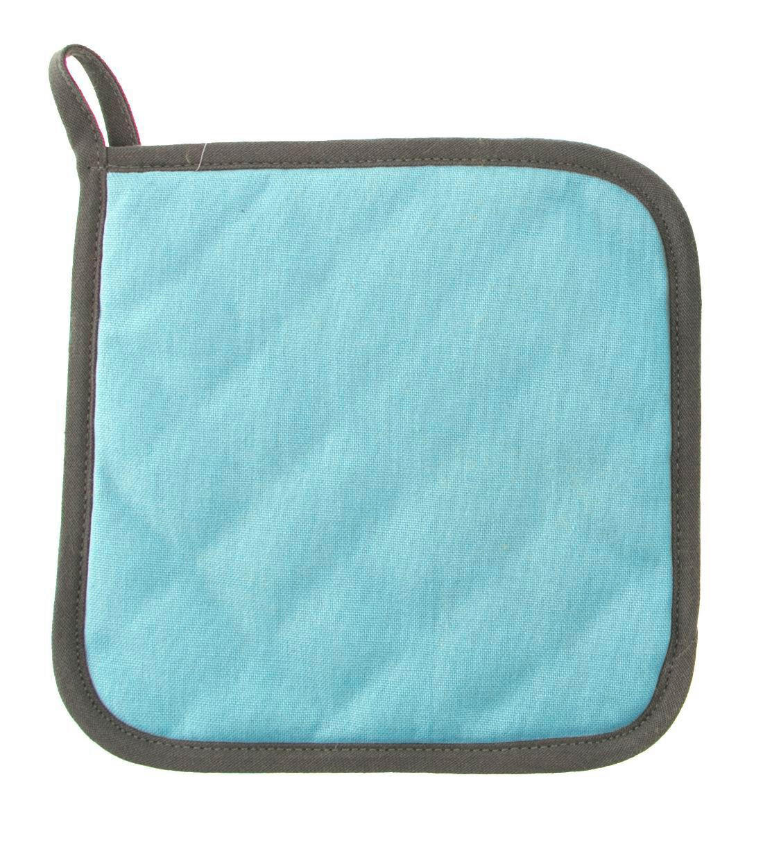 KRPA ZA VRUĆE POSUĐE svijetlo plava , tekstil  MISSY  - svijetlo plava, Basics, tekstil (20/20/2cm)