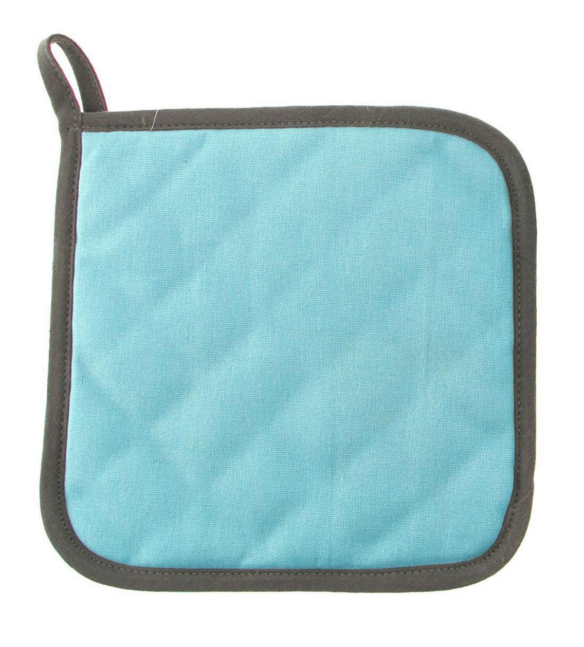 KUHINJSKA PRIJEMALKA - svetlo modra, Basics, tekstil (20/20/2cm)