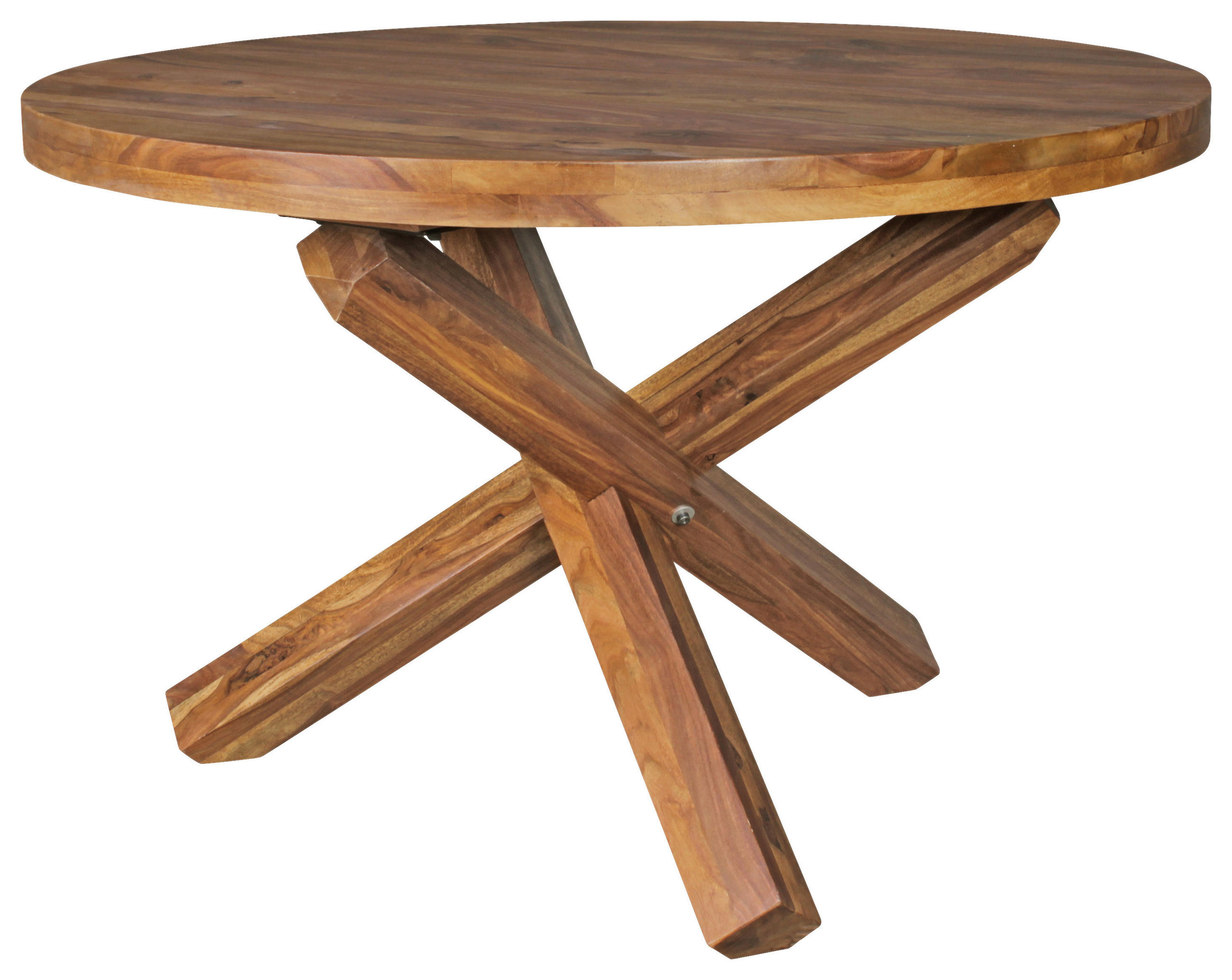 ESSTISCH in Holz 120/120/75 cm  - Sheeshamfarben, Design, Holz (120/120/75cm) - MID.YOU