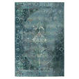 In- und Outdoorteppich 80/150 cm  - Weiß/Hellblau, Design, Textil (80/150cm) - Novel