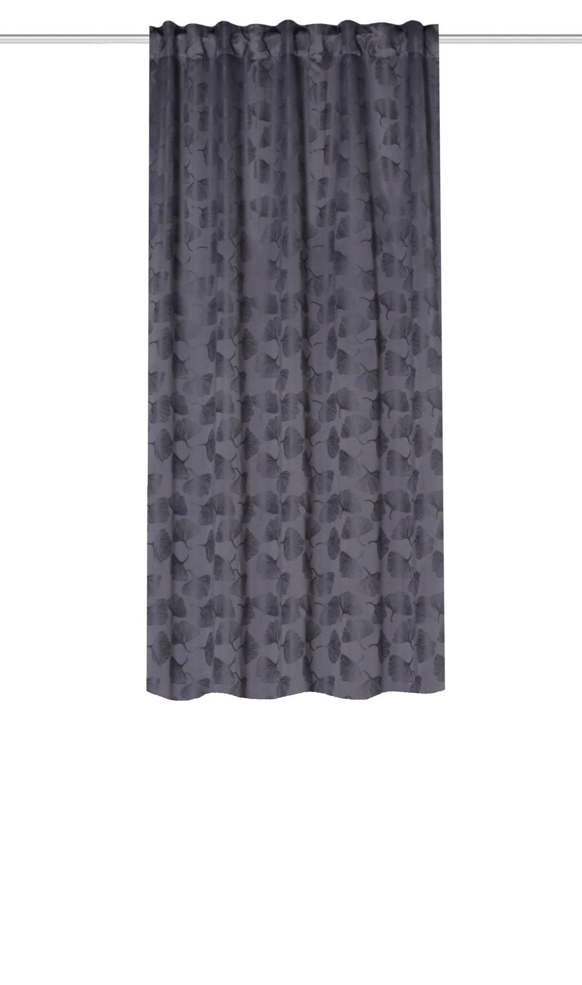 FERTIGVORHANG Verdunkelung  - Anthrazit, Trend, Textil (135/175cm)