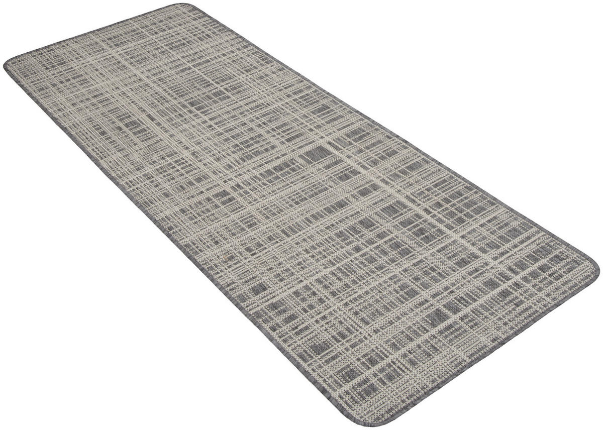 FUTÓSZŐNYEG - világosszürke, Konventionell, textil (67/200cm) - Boxxx