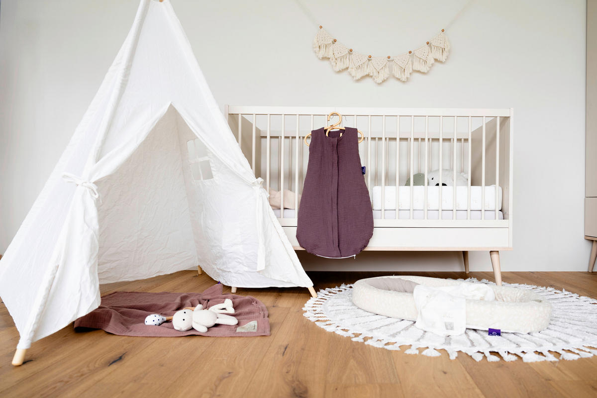 BABYSCHLAFSACK Baumwollmusselin    80   - Basics (80null) - Träumeland