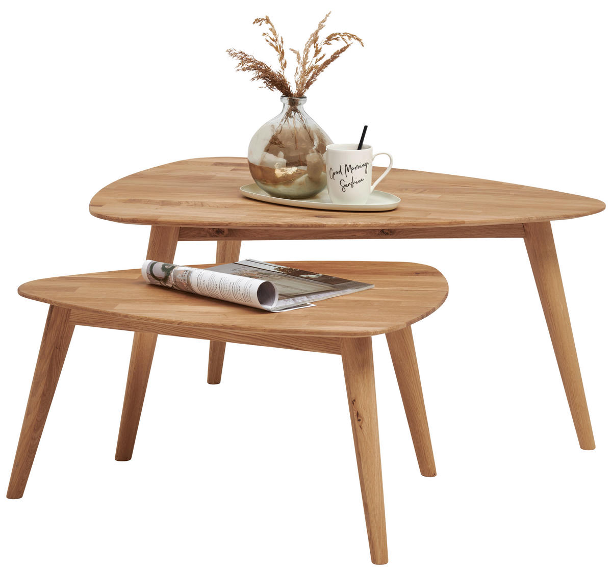 SOFFBORD i trä 70/50/36 cm  - skogsek, Natur, trä (70/50/36cm) - home24