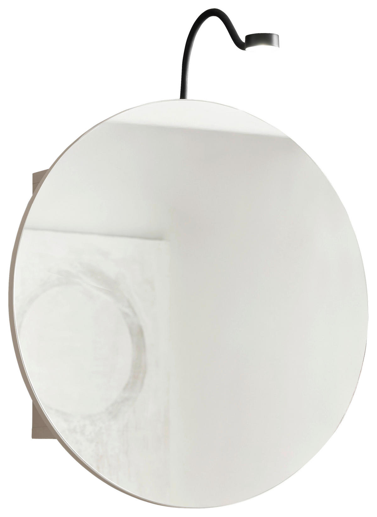 TÜKRÖS SZEKRÉNY 60/60/20 cm  - kasmírszínű, Lifestyle, faalapú anyag/Üveg (60/60/20cm) - home24
