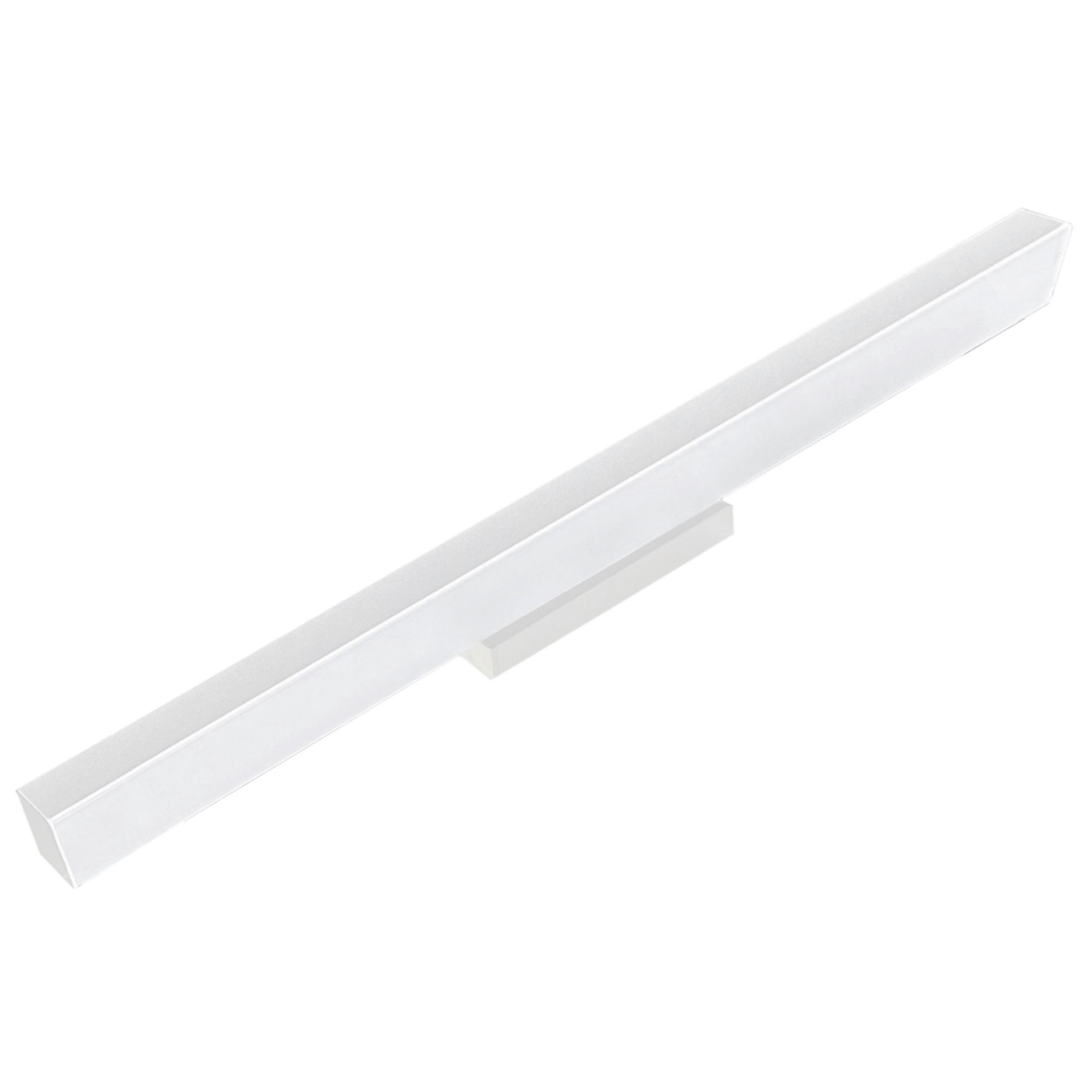 XXXLutz Badezimmer-Wandleuchte Aqua Weiß 92x3 cm