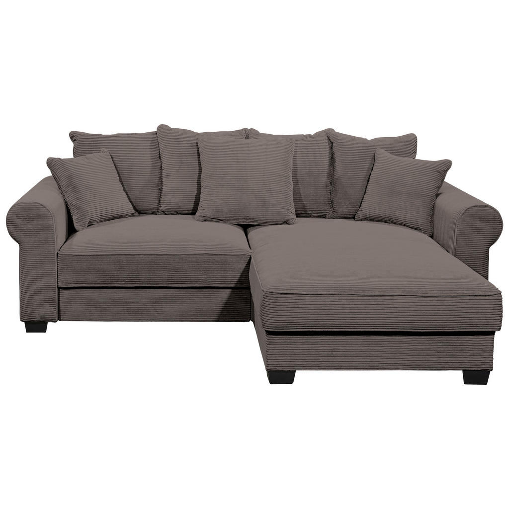 MID.YOU ROHOVÁ SEDAČKA, textil, hnedá