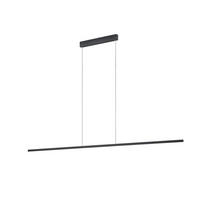 LED-HÄNGELEUCHTE LOOPY-evo 168,5/3 / 1,2/210 cm   - Schwarz, MODERN, Metall (168,5/3 / 1,2/210cm) - Helestra