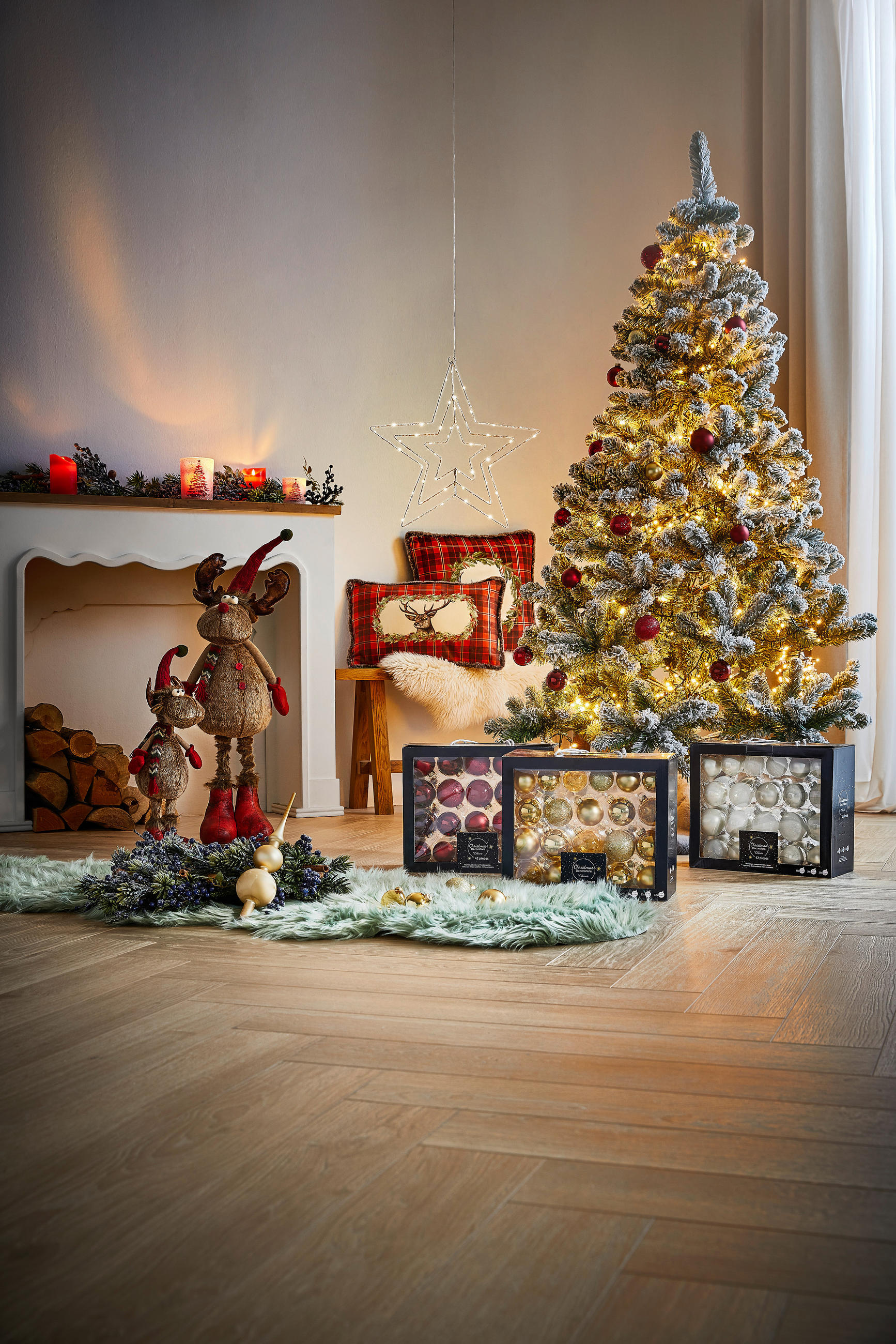 ZIERKISSEN 30/50 cm  - Multicolor, LIFESTYLE, Textil (30/50cm) - X-Mas