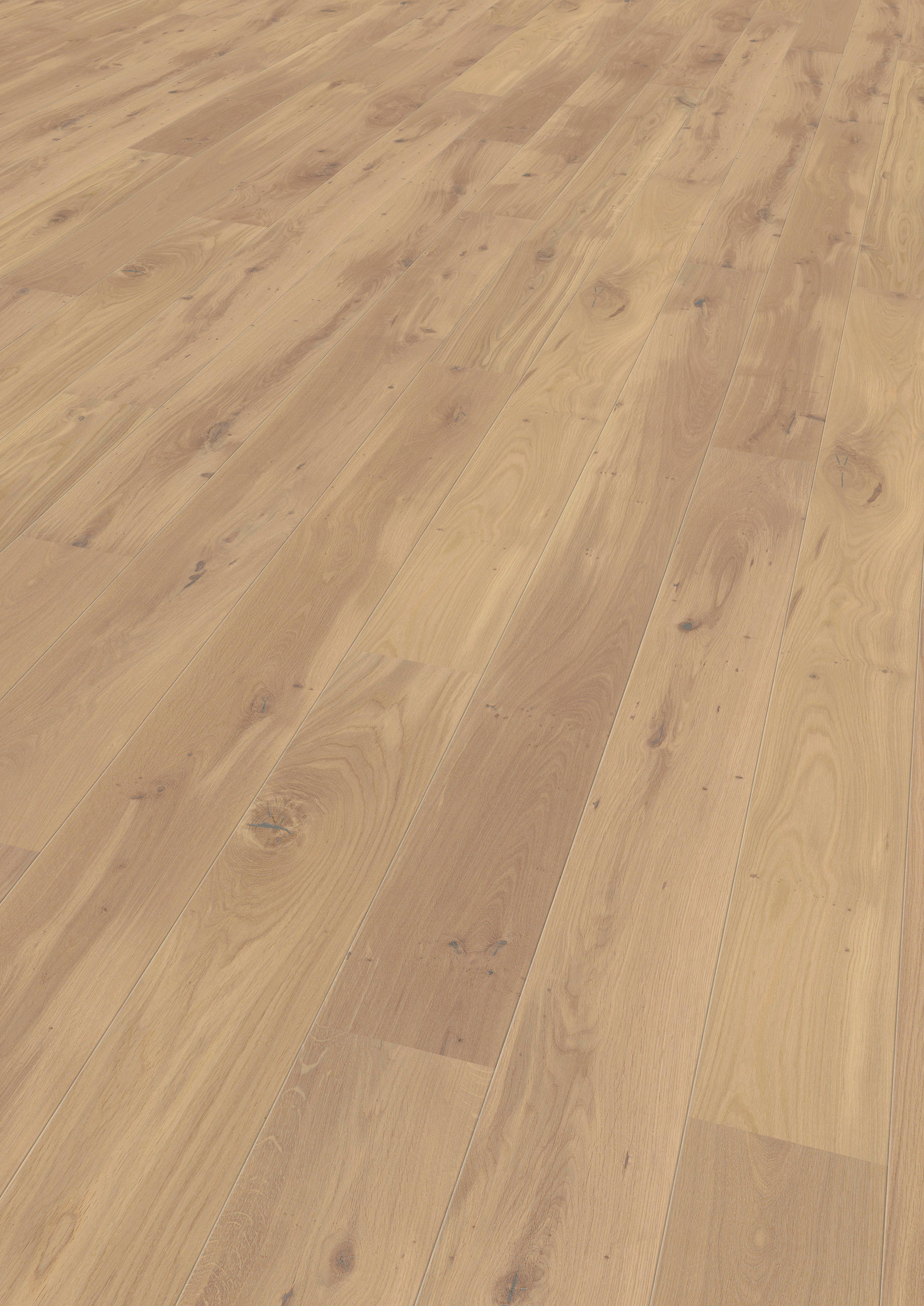 LANDHAUSDIELE Rustico Trend Eiche Weiss 100014801  per  m² - Design, Holz (220,5/17,6/1,3cm) - Tilo