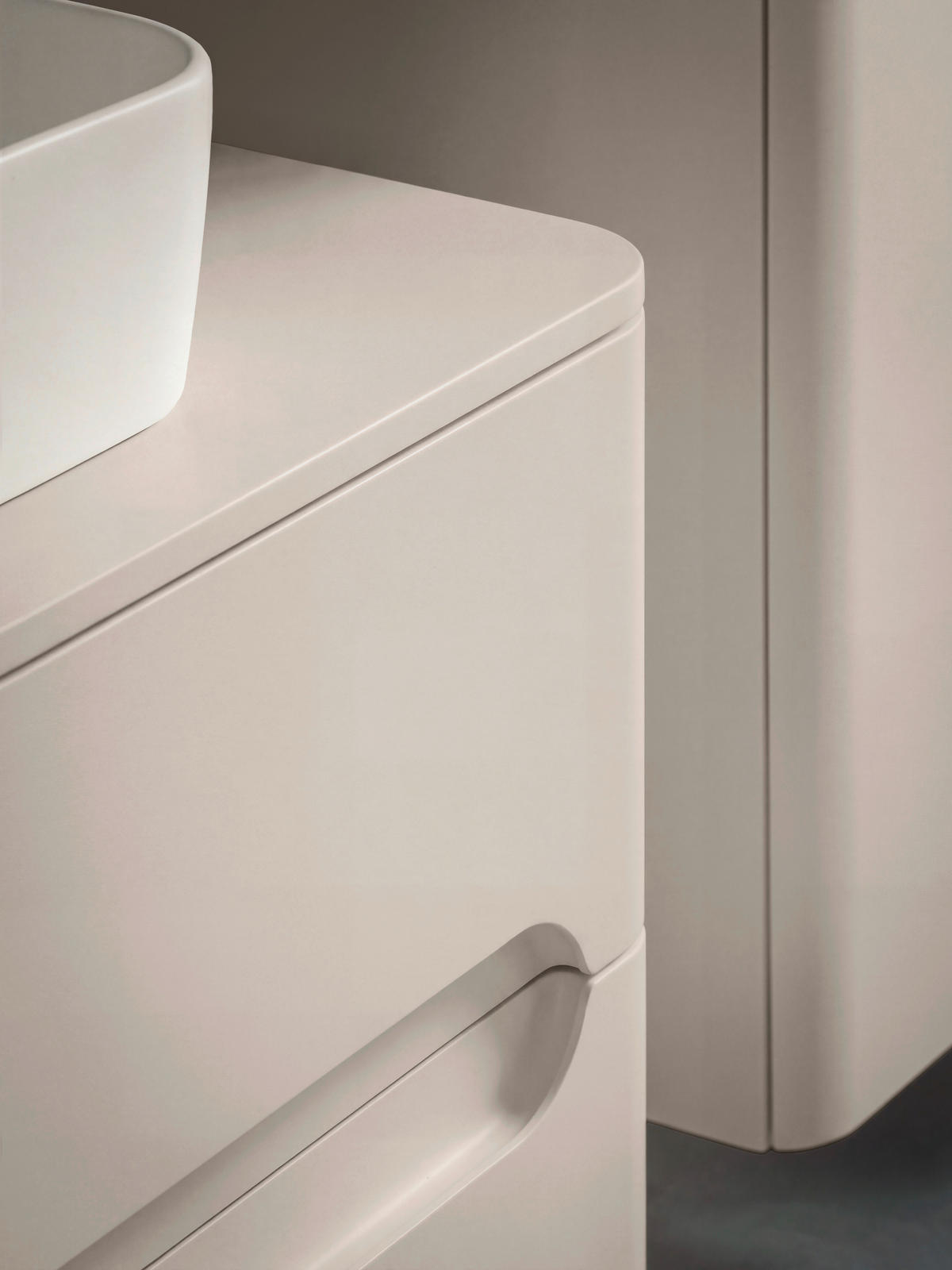 WASCHTISCHKOMBI 101 cm  - Kaschmir/Weiß, KONVENTIONELL, Keramik/Holzwerkstoff (101cm) - Xora