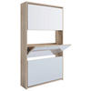 SCHUHKIPPER 63/111,6/17 cm  - Honigeiche, Konventionell, Holzwerkstoff (63/111,6/17cm) - MID.YOU
