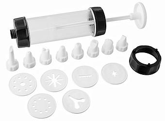 ŠPRIC ZA UKRAŠAVANJE - prozirna/crna, Konvencionalno, plastika (24cm)