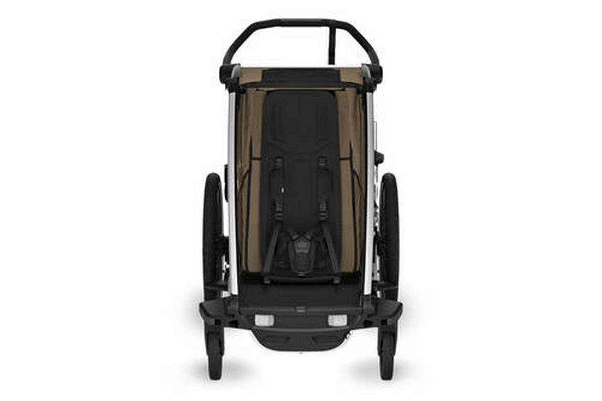 FAHRRADANHÄNGER   Chariot Cross2 sngle  - Hellbraun, Basics, Textil/Metall (88/37,1/59cm) - Thule