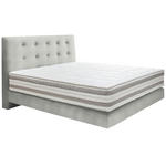 BOXSPRINGBETT 180/200 cm  in Creme  - Creme, KONVENTIONELL, Holz/Textil (180/200cm) - Dieter Knoll