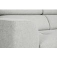 ECKSOFA Grau Struktur  - Schwarz/Grau, Design, Kunststoff/Textil (205/284cm) - Xora
