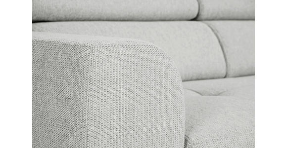 ECKSOFA Grau Struktur  - Schwarz/Grau, Design, Kunststoff/Textil (205/284cm) - Xora