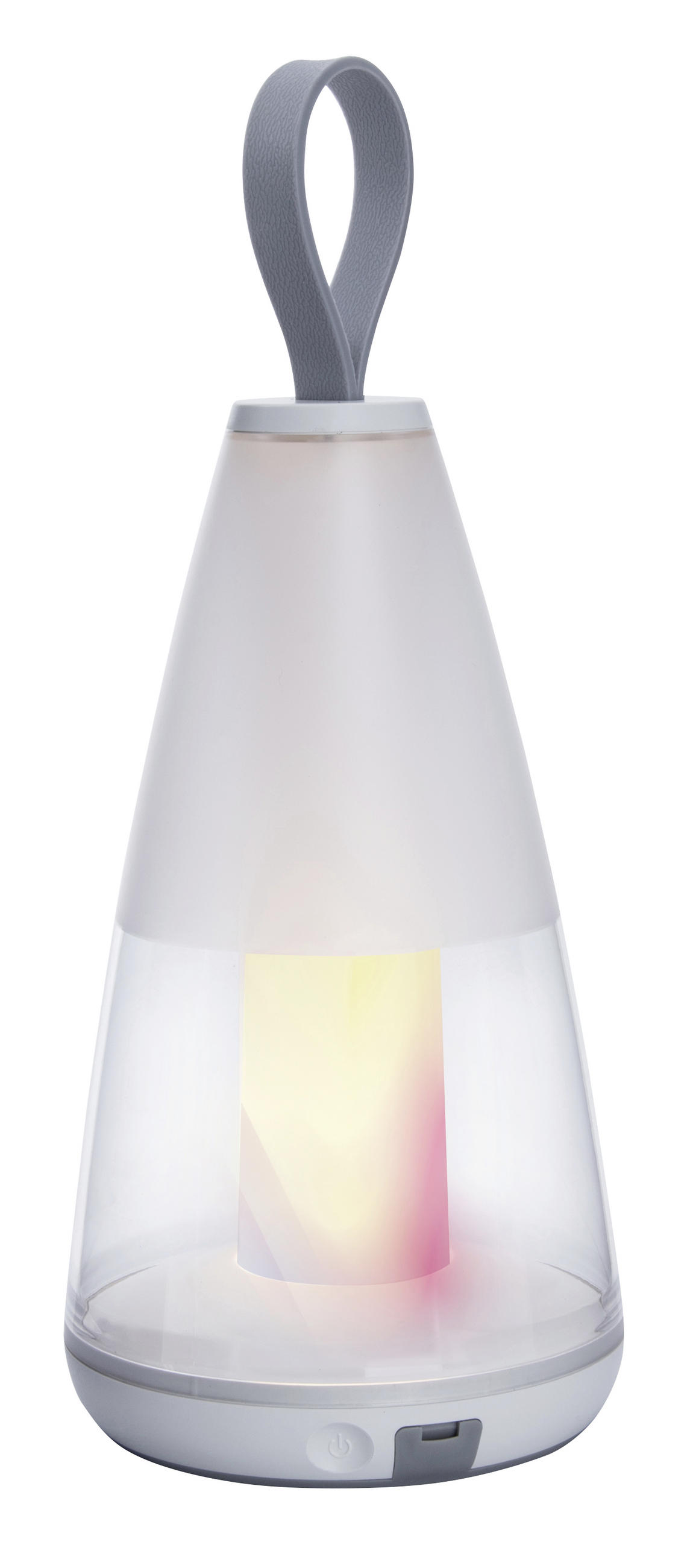 LED-AUßENLEUCHTE Pepper 12/29 cm   - Weiß, Design, Kunststoff (12/29cm)